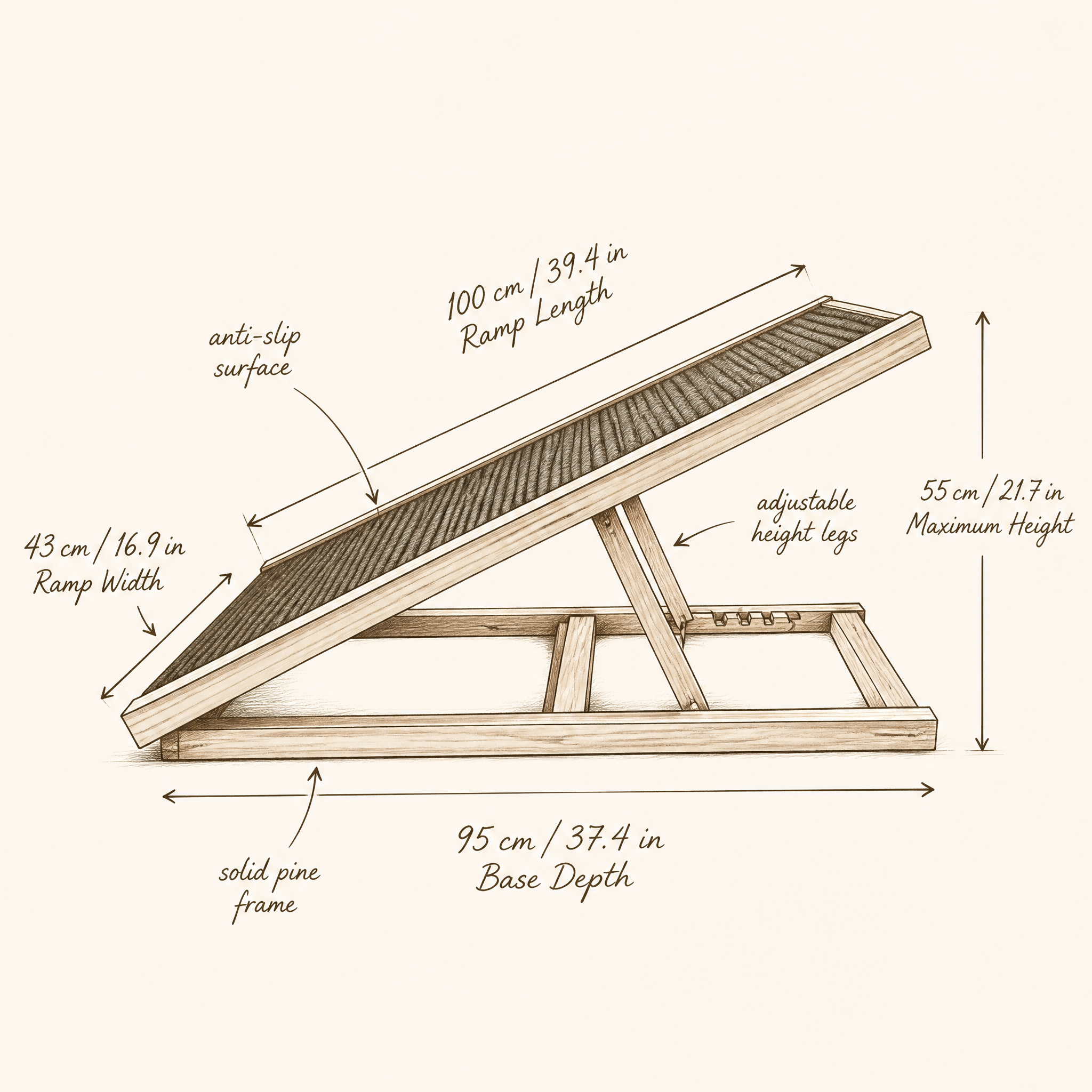 Adjustable Dog Ramp